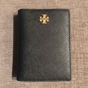 Tory Burch Black Wallet Card Holder